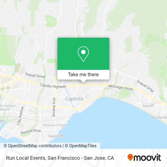 Run Local Events map