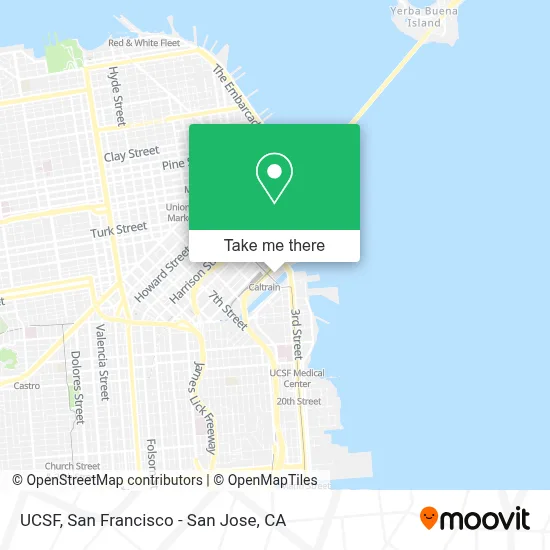 UCSF map