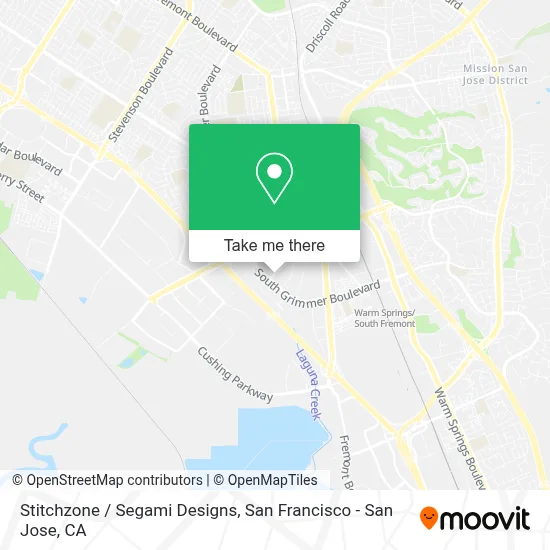 Stitchzone / Segami Designs map