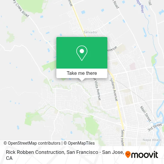 Rick Robben Construction map