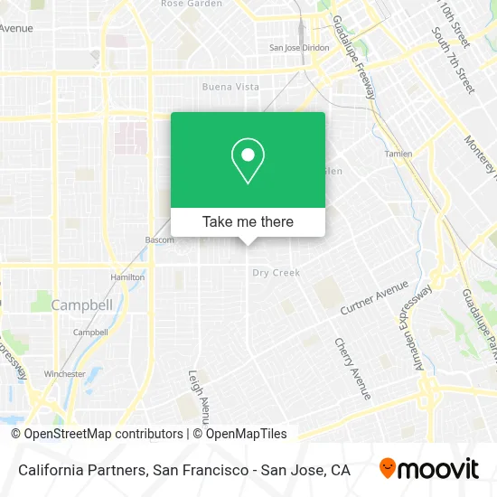 California Partners map