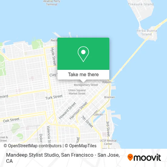 Mandeep Stylist Studio map