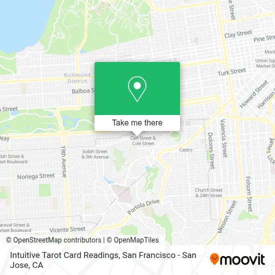 Intuitive Tarot Card Readings map