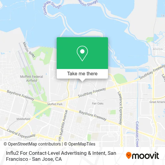 Influ2 For Contact-Level Advertising & Intent map