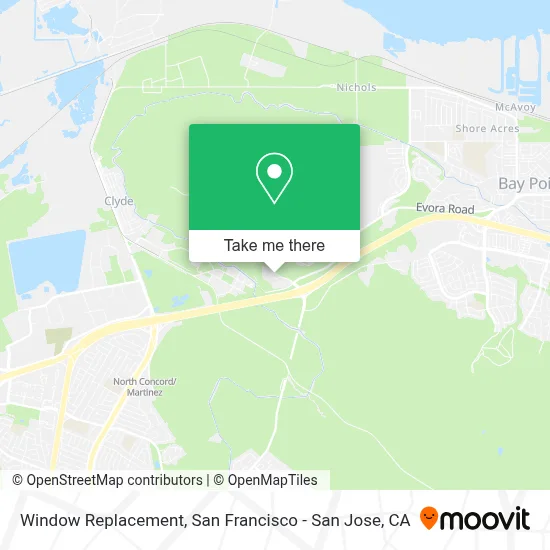 Window Replacement map