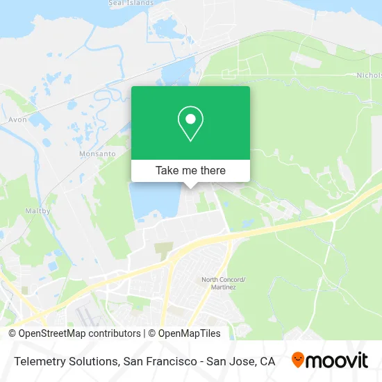 Telemetry Solutions map