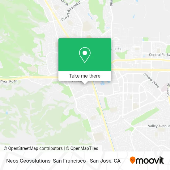 Neos Geosolutions map