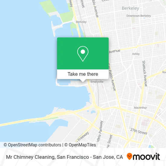 Mr Chimney Cleaning map