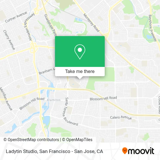 Ladytin Studio map