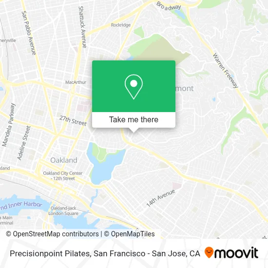 Precisionpoint Pilates map