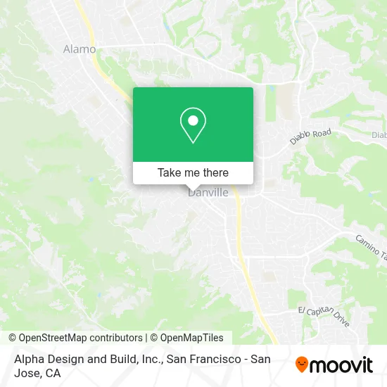 Alpha Design and Build, Inc. map