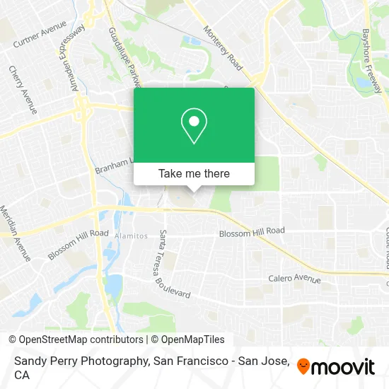 Sandy Perry Photography map