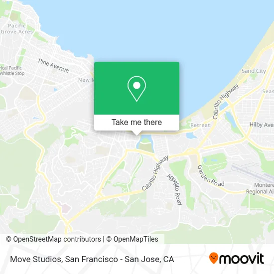 Move Studios map