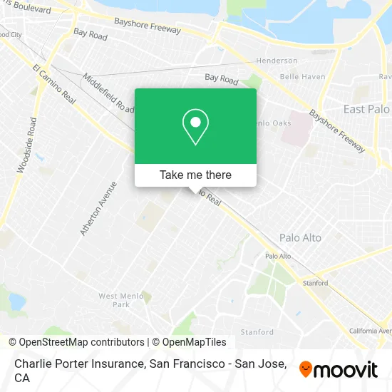 Charlie Porter Insurance map
