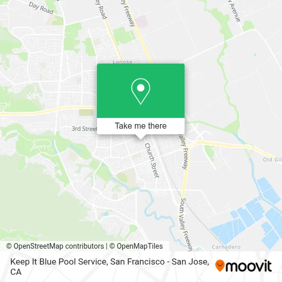 Keep It Blue Pool Service map