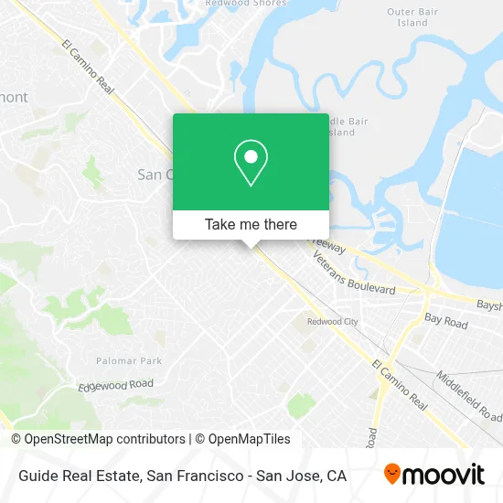 Guide Real Estate map