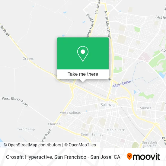 Crossfit Hyperactive map