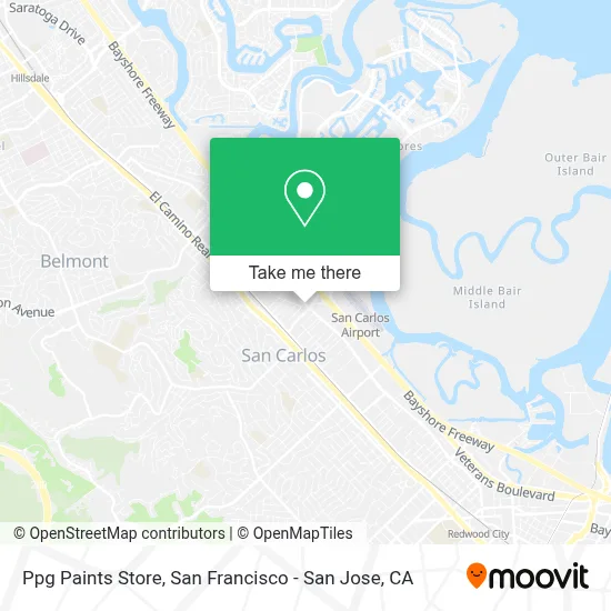 Ppg Paints Store map