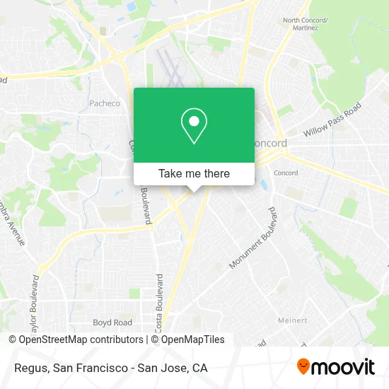 Regus map