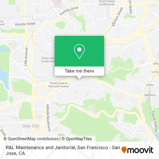 R&L Maintenance and Janitorial map