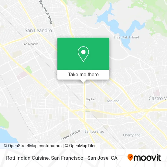 Roti Indian Cuisine map
