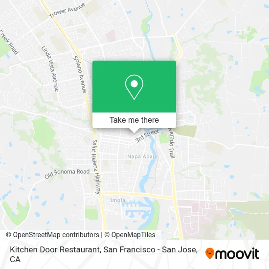 Kitchen Door Restaurant map