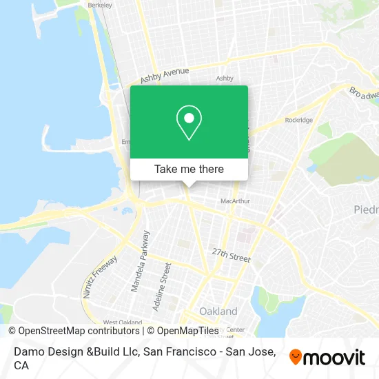 Damo Design &Build Llc map