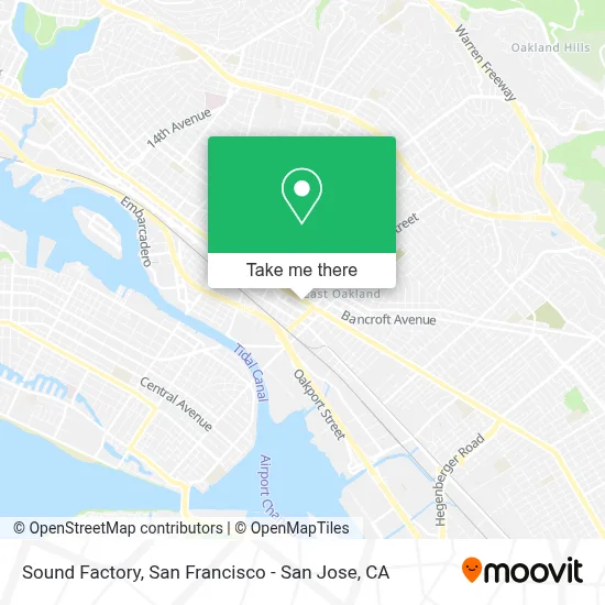 Sound Factory map