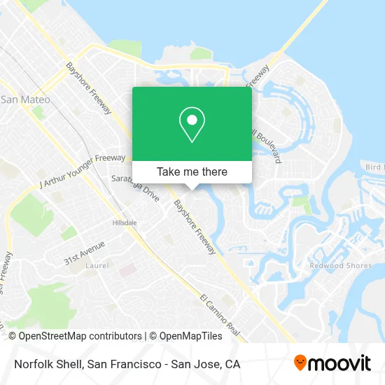 Norfolk Shell map