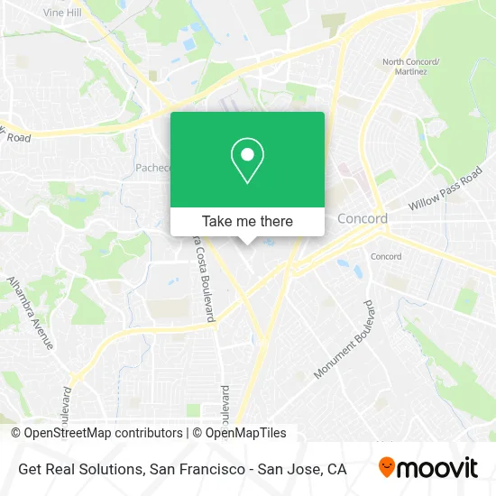 Get Real Solutions map