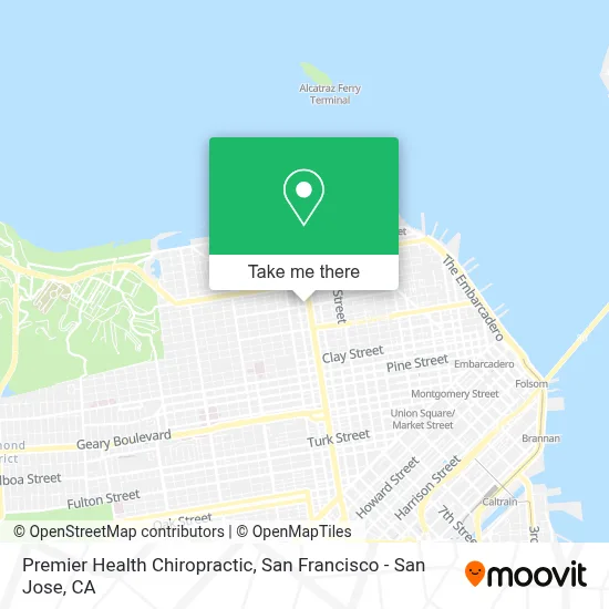 Premier Health Chiropractic map