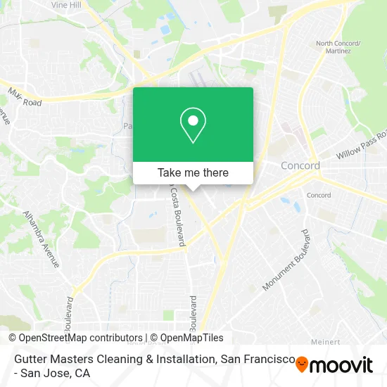 Gutter Masters Cleaning & Installation map