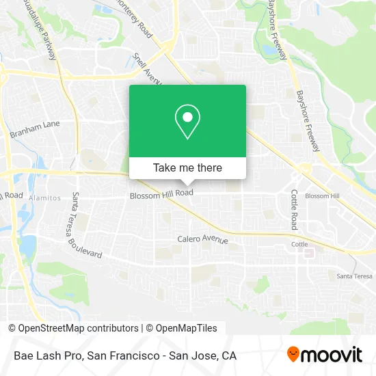 Bae Lash Pro map
