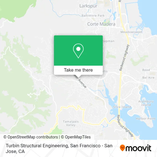Turbin Structural Engineering map