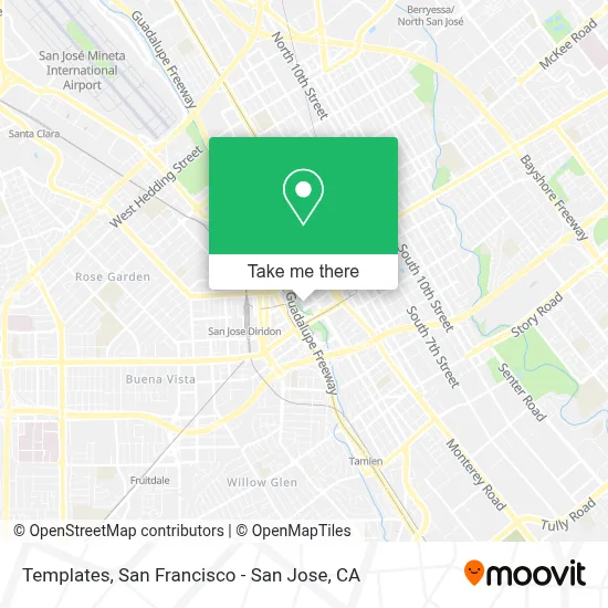 Templates map
