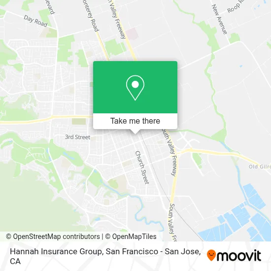 Hannah Insurance Group map