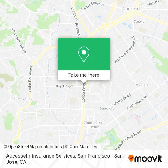 Accessehr Insurance Services map