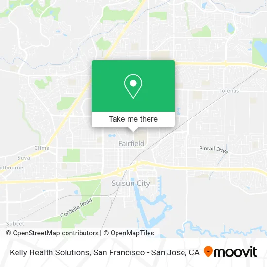 Kelly Health Solutions map