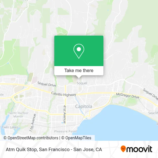 Atm Quik Stop map