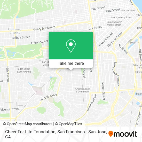 Cheer For Life Foundation map