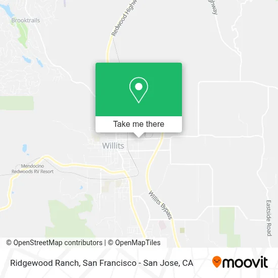 Ridgewood Ranch map