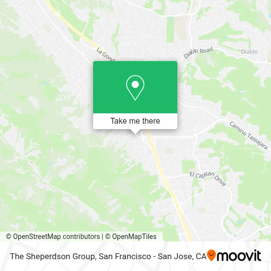 The Sheperdson Group map