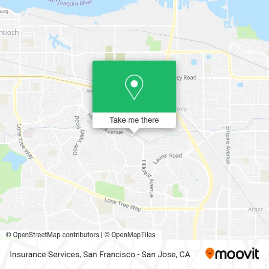 Insurance Services map