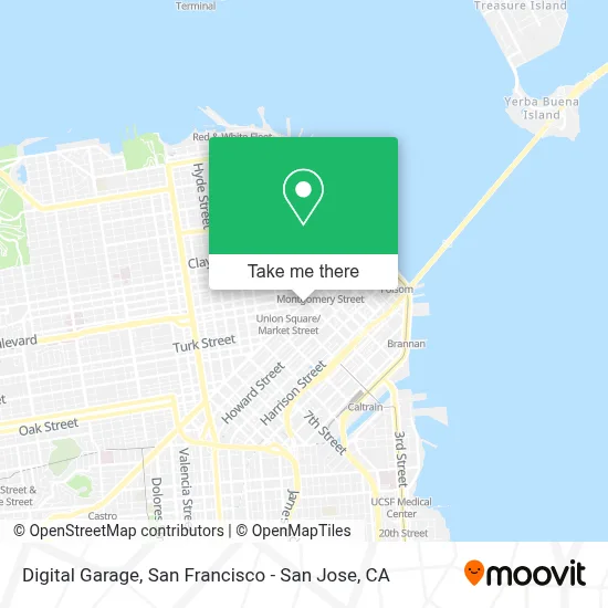 Digital Garage map