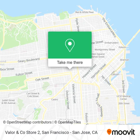 Valor & Co Store  2 map