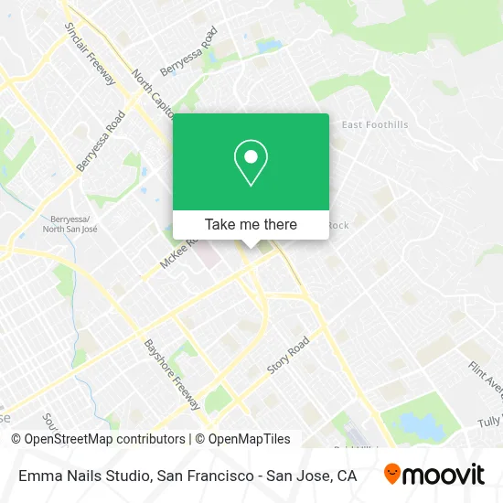 Emma Nails Studio map