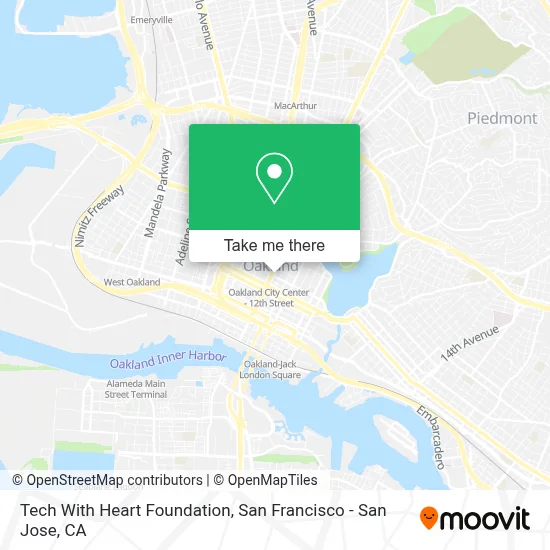 Tech With Heart Foundation map