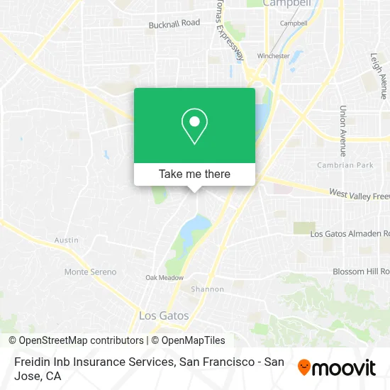 Freidin Inb Insurance Services map