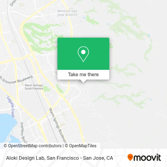 Aloki Design Lab map