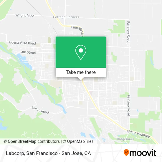 Labcorp map